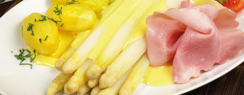Spargelzeit  im Landhaus Kuhsiel
